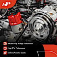 APIDC013 Red Distributor Cap and Rotor Kit