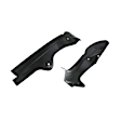 APIF002 2x Rear Wheel Well Liners Guards Inner Fender Mud Flaps