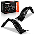 APIF083 2 Pcs Front Inner Fender Liners Splash Shield HDPE