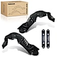 APIF087 2 Pcs Front HDPE Inner Fender Liner Splash Shield