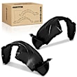 APIF098 2 Pcs Front PP Inner Fender Liners Injection Molding