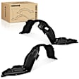 APIF204 2 Pcs Front PE Inner Fender Liner Splash Guard Shield