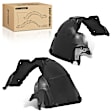 APIF224 2 Pcs Front Inner Fender Liners Splash Shield