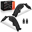 APIF349 2 Pcs Front Inner Fender Liners Splash Shield Dustproof HDPE