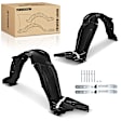 APIF388 2 Pcs Front PE+PP Inner Fender Liners Splash Guard Shield