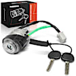 APILC027 Ignition Lock Cylinder Zamak 5 with 2 Keys