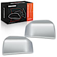 APMCR044 2 Pcs Vew Mirror Cover Cap Chrome