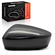 APMCR055 Mirror Cover Cap Smooth Black