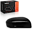 APMCR335 Mirror Cover Cap Smooth Black