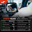 APMGS185 Driver Mirror Glass Heated with Power Adjust