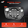 APMGS343 Passenger Mirror Glass with Manual Adjust