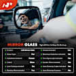 APMGS458 Driver Mirror Glass with Power Glass Adjust