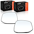 APMGS758 2 Pcs Mirror Glass Heated with Power Adjust Backing Plate
