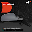APMI3341TW Passenger Side Mirror, Power Adjust, Heated, Power Folding, Black, In-housing Signal Light, With Memory, No Puddle Light, No Auto-Dim, With Blind Spot Glass
