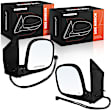 APMI3491TW 2 Pcs Power Adjust, Heated Mirror with Manual Folding