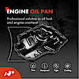 APOP404 Engine Oil Pan with Drain Plug