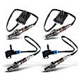 APOS0179 4x Upstream & Downstream O2 Oxygen Sensor