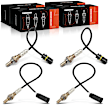 4-Pc Oxygen Sensor, Upstream & Downstream, 4-Pin, A-Premium APOS0182