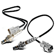APOS0225 2x Downstream Front & Rear O2 Oxygen Sensor