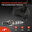 2-Pc Oxygen Sensor, Upstream & Downstream, 4-Pin, A-Premium APOS0394