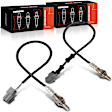 APOS0399 2x Downstream Front & Rear O2 Oxygen Sensor