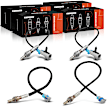 4-Pc Oxygen Sensor, Upstream & Downstream, 4-Pin, A-Premium APOS0442