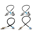4-Pc Oxygen Sensor, Upstream & Downstream, 4-Pin, A-Premium APOS0442