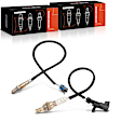 APOS0844 2 Pcs Upstream & Downstream O2 Oxygen Sensor
