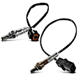 APOS0858 2 Pcs Upstream & Downstream O2 Oxygen Sensor