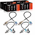 4-Pc Oxygen Sensor, Upstream & Downstream, 4-Pin, A-Premium APOS0870