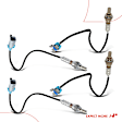 4-Pc Oxygen Sensor, Upstream & Downstream, 4-Pin, A-Premium APOS0870