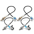4-Pc Oxygen Sensor, Upstream & Downstream, 4-Pin, A-Premium APOS0870