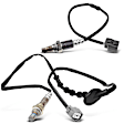APOS0871 2 Pcs Upstream & Downstream O2 Oxygen Sensor
