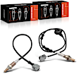 APOS0871 2 Pcs Upstream & Downstream O2 Oxygen Sensor