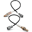 APOS0872 2 Pcs Upstream & Downstream O2 Oxygen Sensor