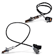 APOS0897 2 Pcs Upstream & Downstream O2 Oxygen Sensor