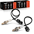 APOS0898 2 Pcs Downstream Front & Rear O2 Oxygen Sensor