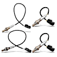 APOS0900 4 Pcs Upstream & Downstream O2 Oxygen Sensor