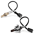 APOS0914 2 Pcs Upstream & Downstream O2 Oxygen Sensor