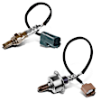 APOS0917 2 Pcs Upstream & Downstream O2 Oxygen Sensor