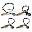 APOS0953 4 Pcs Upstream & Downstream O2 Oxygen Sensor