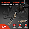 APOS0953 4 Pcs Upstream & Downstream O2 Oxygen Sensor