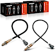 APOS0958 2 Pcs Upstream & Downstream O2 Oxygen Sensor