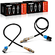 APOS0973 2 Pcs Upstream & Downstream O2 Oxygen Sensor