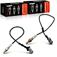 APOS0976 2 Pcs Upstream & Downstream O2 Oxygen Sensor