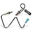 APOS0978 2 Pcs Upstream & Downstream O2 Oxygen Sensor
