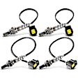 APOS0990 4 Pcs Upstream & Downstream O2 Oxygen Sensor