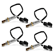 APOS1014 4 Pcs Upstream & Downstream O2 Oxygen Sensor