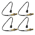 APOS1017 4 Pcs Upstream & Downstream O2 Oxygen Sensor