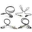 APOS1099 4 Pcs Upstream & Downstream O2 Oxygen Sensor